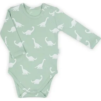 Bavlněné body, chlapecké, dlouhý rukáv, olivově zelené, IWO