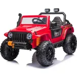 Mamido Jeep 4Speed 4 × 45 W červené