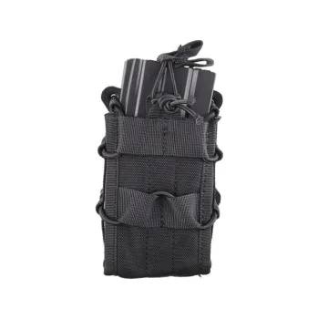 Sumka na dva zásobníky otevřená, černá