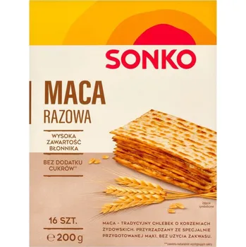 Slaná pochutina SONKO celozrnné macesy&nbsp; Expirace 13.03.26