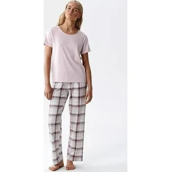 Dámské noční prádlo Dámské pyžamo Atlantic NLP-513 - modal Starorůžová XL