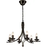 Lustr na řetězu LUCA 6xE14/40W/230V