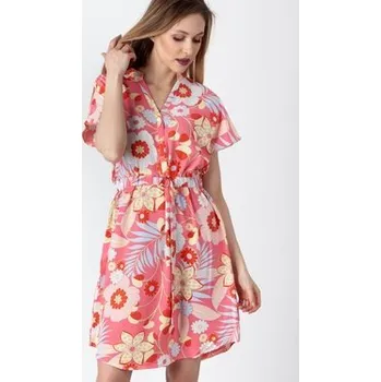 Dámské šaty Perso Každodenní šaty RBE222768F Růžová Regular Fit M