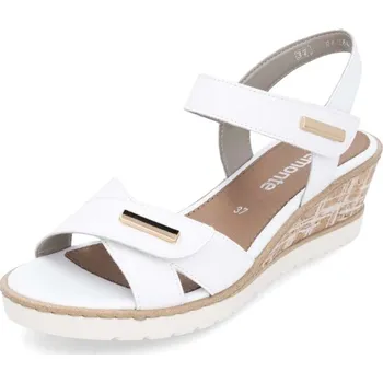 Dámská obuv Rieker Dámské sandály REMONTE R6266-80 bílá S6 41