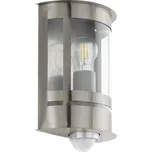 Eglo - Venkovní nástěnné svítidlo se senzorem 1xE27/60W/230V IP44