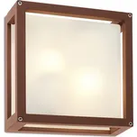 Redo 9893 - VenKovní nástěnné svítidlo BRICK 2xE27/42W/230V IP54