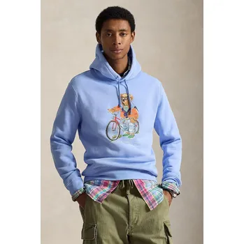 Pánská mikina Mikina Polo Ralph Lauren 710B14614 modrá 50X, vel. L