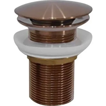 Umyvadlo Sapho AURUM umyvadlová výpust 5/4“, click-clack, měď mat