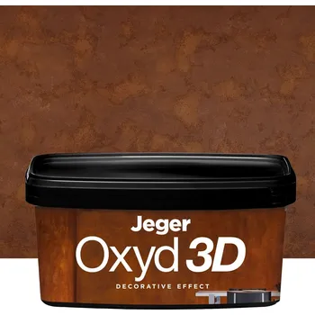 barva na zeď Jeger Oxyd 3D Barva s efektem, 1 l, rez&nbsp;97856