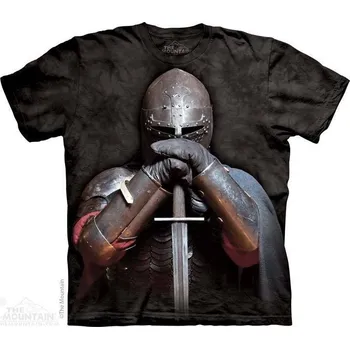 Pánské tričko Tričko unisex The Mountain Knight (rytíř) - tmavě šedé, 4XL