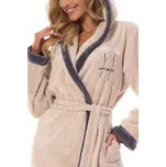 Dámský župan L&L Tess 2419 Tess M-L Velikost: 2XL, Barva: Béžová