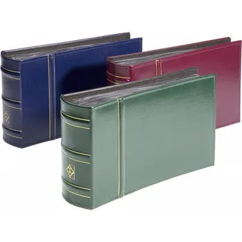 Obal pro sběratelský předmět LEUCHTTURM Album na 100 malých FDC - Zelená, POUZE ROZBALENO