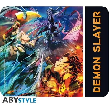 Podložka pod myš Demon Slayer - Key Art S2 - Podložka pod myš a klávesnici