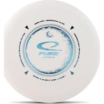 Disc golf Latitude 64° PURE Zero Pro Moonshine Barva: Bílá, Váha: 175 g
