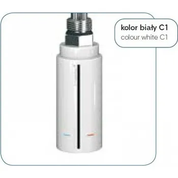 Topná tyč Instalprojekt Topná tyč HOT s termostatem a časovačem 300 W. bílá - Hopa