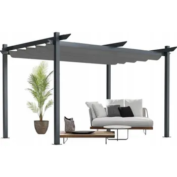 Zahradní stavba TRENDIE Pergola šedá 3x4m