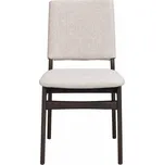 Jídelní židle MEDFORD | hnědá světle béžová