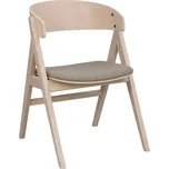 Židle s područkami Waterton | Světle hnědé