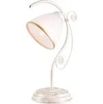 Stolní lampa RETRO II 1xE27/60W/230V bílá patina