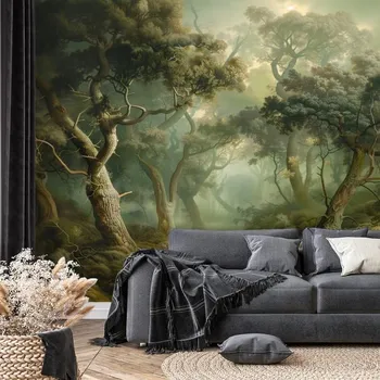 Tapeta Dovido Samolepící tapeta tajemný lesní průchod