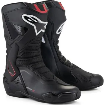 Moto obuv Boty SMX-6 3, ALPINESTARS (černá/bílá/červená) 2026 46
