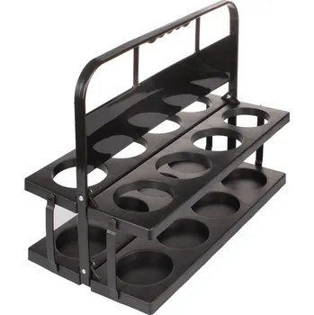 Outdoorové vybavení Merco Holder 8 plastový nosič lahví černá