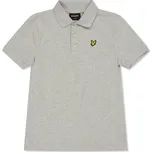 Tričko Lyle and Scott Grey Marl D24 4706079 12-13Y