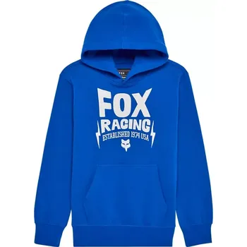 Chlapecká mikina Fox Youth Bolt Pullover Hoodie blue YXL