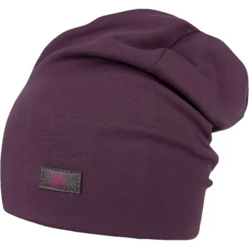Čepice Bavlněná čepice Pastels DOUBLE - vzor 56 - tmavě starofialová 52 - 54