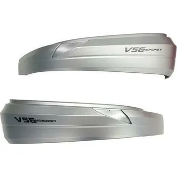 Zavazadlo na motocykl Z564A900R boční stříbrné plasty pro kufr GIVI V 56 Maxia 4 (L+P)