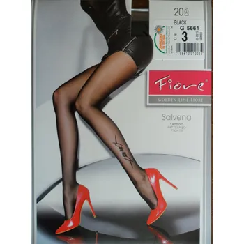 Dámské punčochy SALVENA 20den-punčochové kalhoty Fiore natural-tělové 3-M