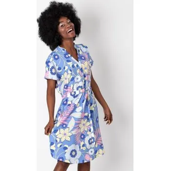 Dámské šaty Perso Každodenní šaty RBE222768F Modrá Regular Fit L