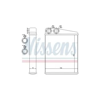 Auto-moto Výměník tepla NISSENS 70807