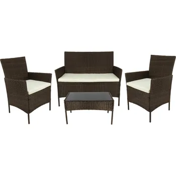 Zahradní sestava Zahradní sestava KANYE tmavě hnědá