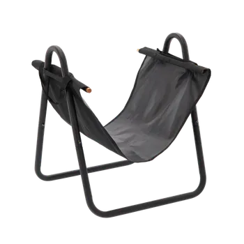 Stojan na dřevo Carri černý