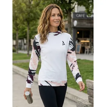 Dámská mikina Dámská funkční mikina premium ALTISPORT VOJ/ALW039MI01 BÍLÁ XL