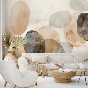 Tapeta Dovido Fototapeta abstraktní akvarelové ovály