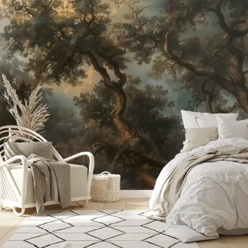 Tapeta Dovido Tapeta starobylý les v tajemné mlze