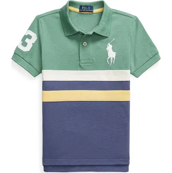 Pánské tričko Polo tričko Polo Ralph Lauren 322952429002 zelená 77X, vel. 88-93