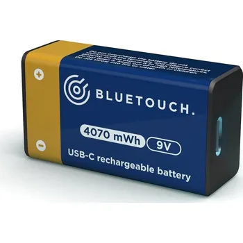 Článková baterie BLUETOUCH USB C, 9 V, 1 ks