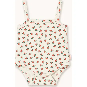 Kojenecký body Kojenecké body Tinycottons TINY ROSES RIB SLEEVELESS BODY SS26.102 bílá 00X, vel. 92