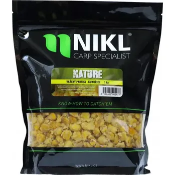 Návnadová surovina Nikl Partikl kukuřice - Nature 1kg