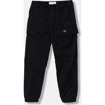 Dámské oblečení Kalhoty Calvin Klein Jeans IB0IB02603.128.176.PPY2 černá 99X, vel. 140