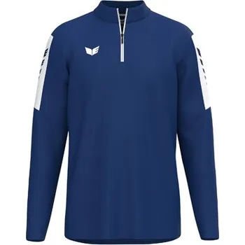 Chlapecká mikina ERIMA INTRO MIKINA 1/2 ZIP - DĚTSKÁ - Tmavě modrá - velikost 152