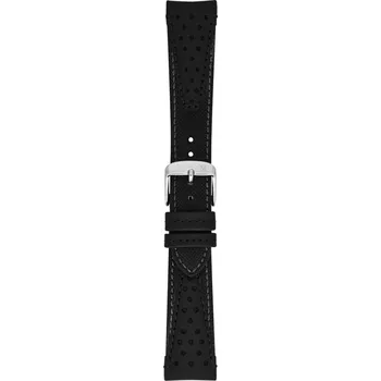Řemínek na hodinky Volley - Voděodolný textilní řemínek na hodinky 20 mm černý