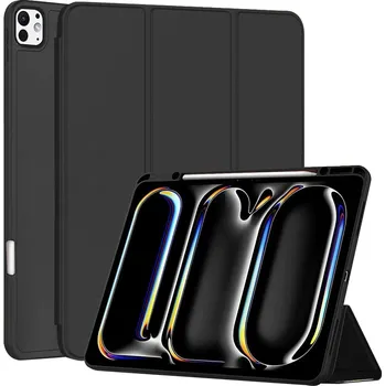 Techsuit - Flex Trifold (s držákem na tužku) - iPad Pro 13 (2025) - černý