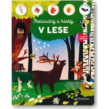 Hračka Poslouchej a hledej V lese Kniha