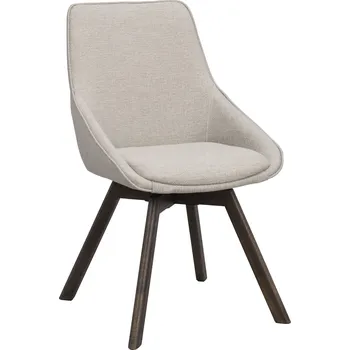 Jídelní židle Otočná jídelní židle Alison | Béžová/hnědá