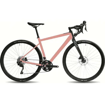Jízdní kolo PELLS Raw 4 Dusty Rose – gravel bike s hliníkovým rámem a karbonovou vidlicí Varianta: S