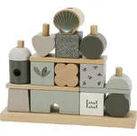 Label Label Dřevěné kostky - domeček Olive Green